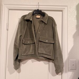 ELIE TAHARI OLIVE JACKET SIZE LARGE